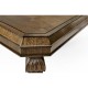 Berkley Walnut & Antique Mirror Dining Table 72
