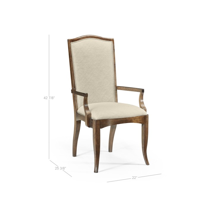 Berkley Walnut Arm Chair