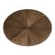 Berkley Oval Walnut Bedside Table