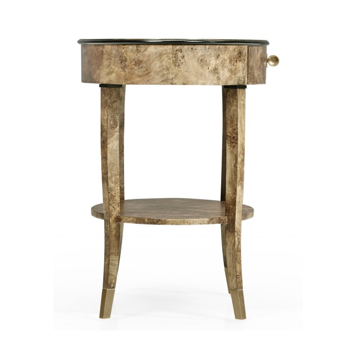 Hamilton Oval Bedside Table