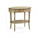 Hamilton Oval Bedside Table