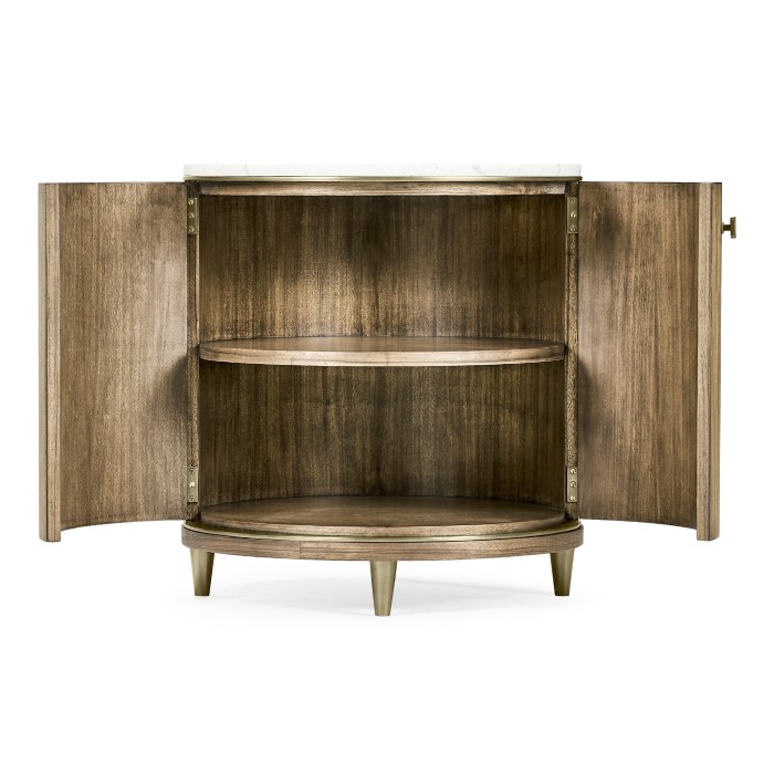 Hamilton Round Table with Marble