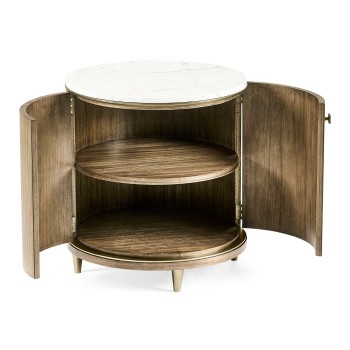 Hamilton Round Table with Marble
