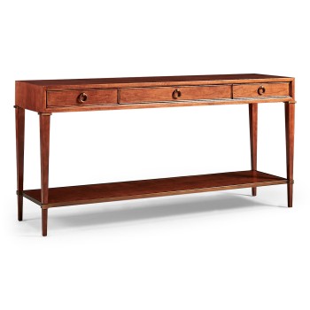 Hamilton Console Table in Custom finish for LDS - RED CLIFFS TEMPLE