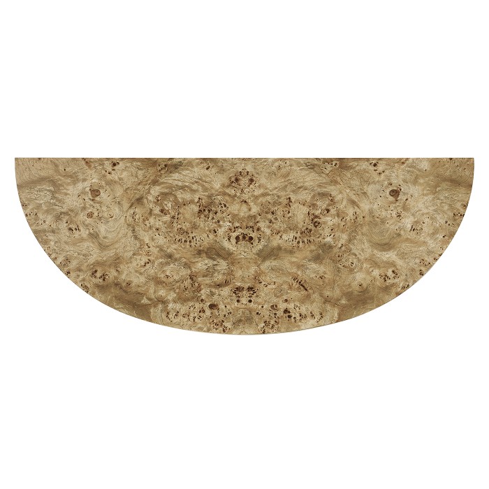 Reimagined Fulgurite Mappa Burl Demilune