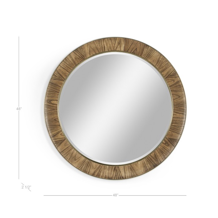 Hamilton Round Mirror 48