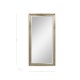 Hamilton Brass Floor Mirror