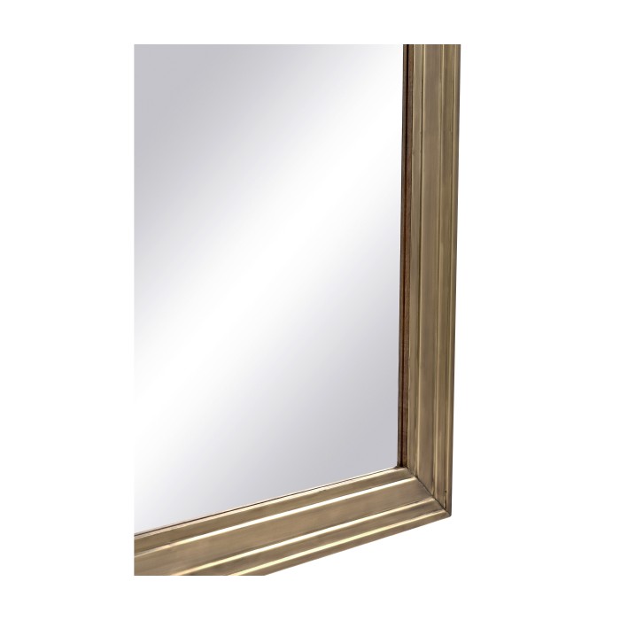 Hamilton Brass Floor Mirror