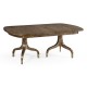 Rectangular Bleached Mahogany Extending Dining Table 93