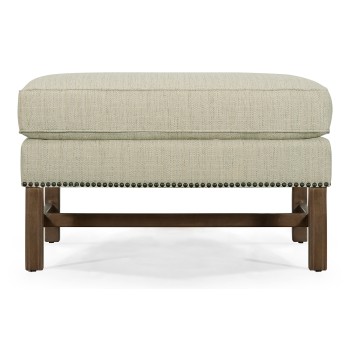 Buckingham Wing Ottoman
