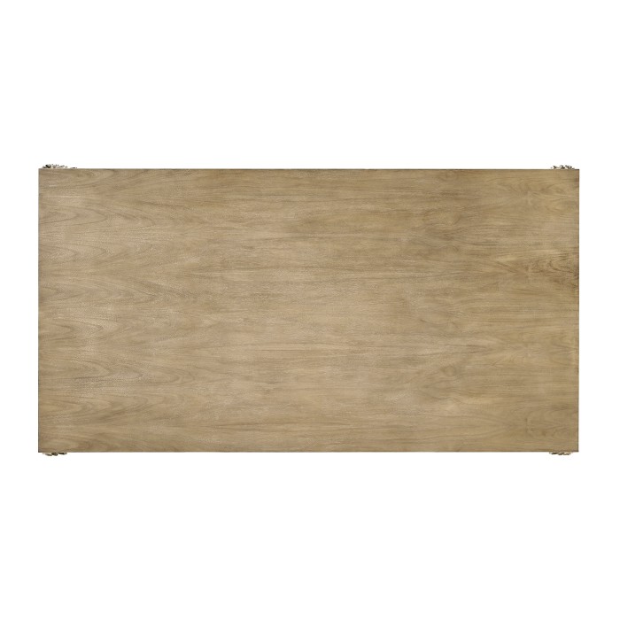 Rectangular Rivoli Walnut & White Stainless Steel Dining Table 84