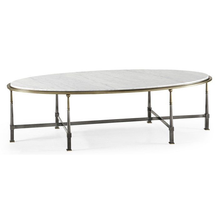 Hamilton Oval Cocktail Table