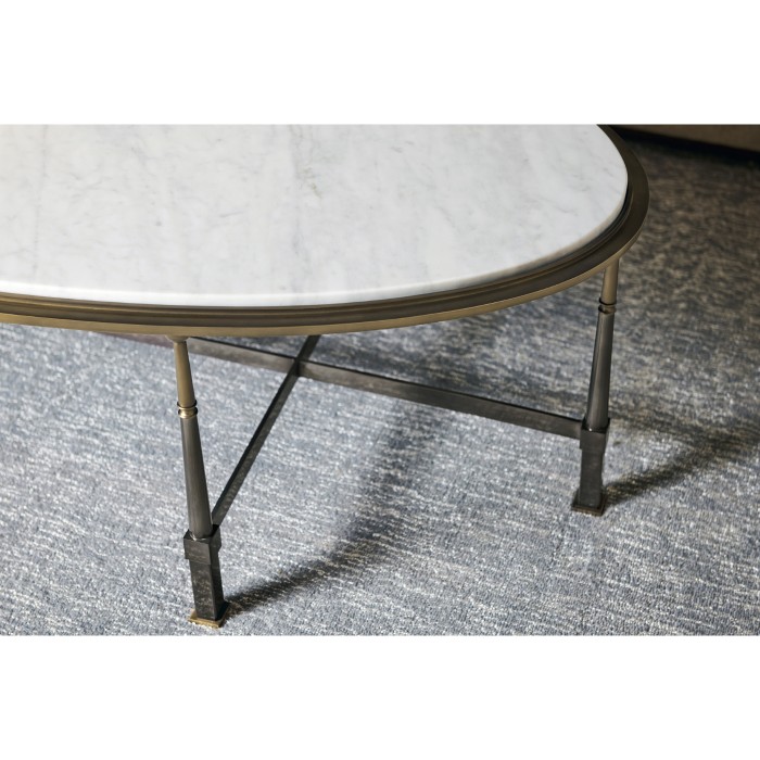 Hamilton Oval Cocktail Table