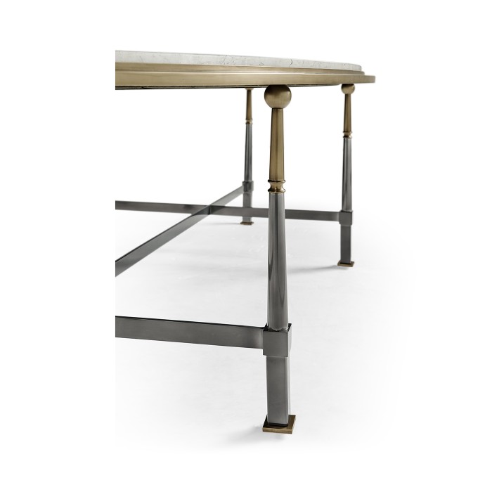 Hamilton Oval Cocktail Table