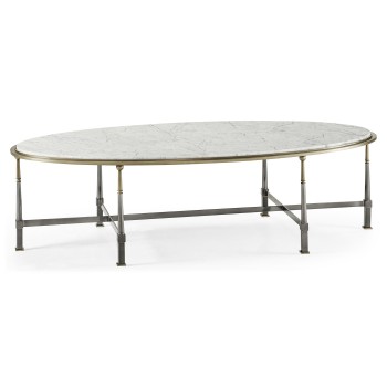 Hamilton Oval Cocktail Table