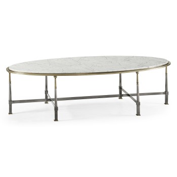 Hamilton Oval Cocktail Table