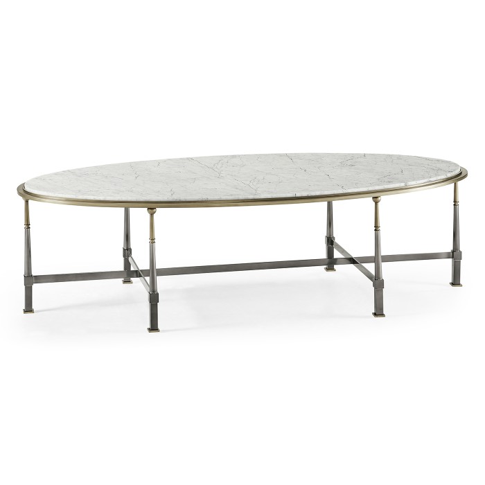 Hamilton Oval Cocktail Table
