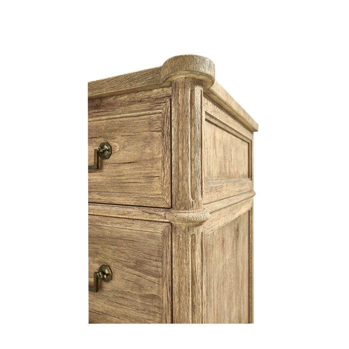 Kalpa Louis XVI Drawer Chest - Stripped Chestnut