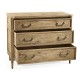 Kalpa Louis XVI Drawer Chest - Stripped Chestnut