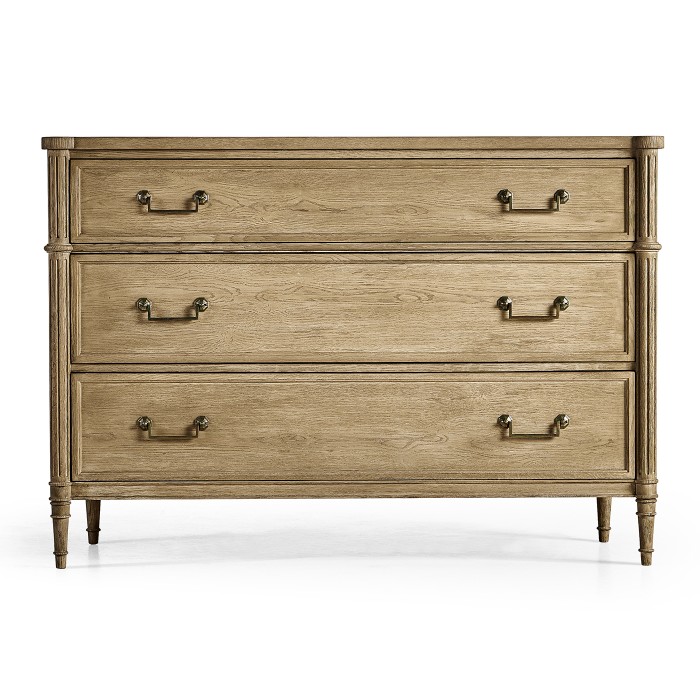 Kalpa Louis XVI Drawer Chest - Bleached Chestnut