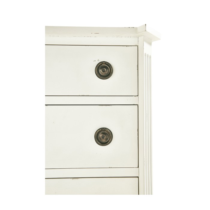 Aeon Swedish Drawer Chest - Antique White