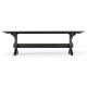 Epoch Trestle Dining Table 100