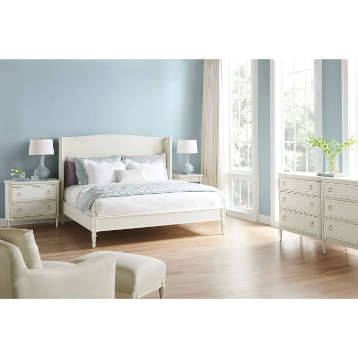 Antisolar Upholstered Shelter King Bed