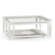 Graupel Square Cocktail Table W/ Clipped Corners