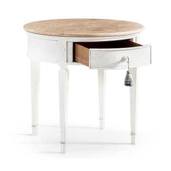 Anvil Round End Table