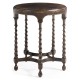 Orsman Ebonized Round Side Table