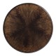 Orsman Ebonized Round Side Table