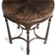 Orsman Ebonized Round Side Table