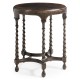 Orsman Ebonized Round Side Table