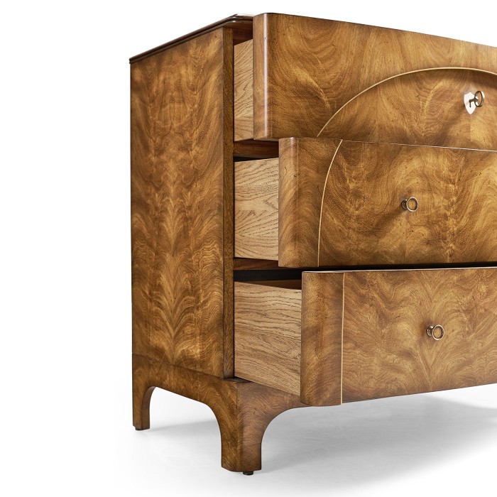 Orsman Three Drawer Nightstand