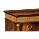 Mahogany biedermeier high chest