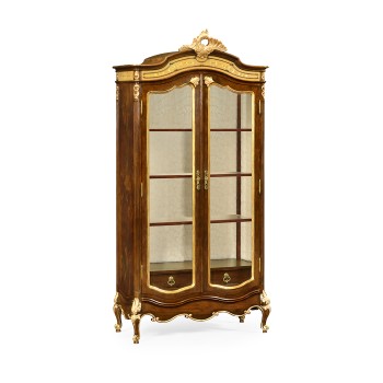 French Provincial Mahogany Armoire