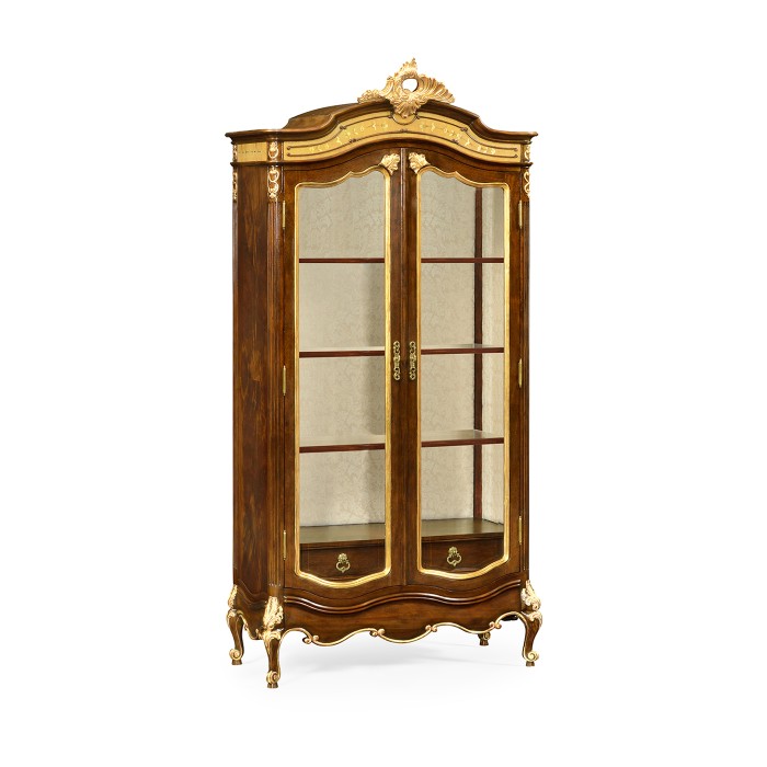 French Provincial Mahogany Armoire