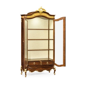 French Provincial Mahogany Armoire