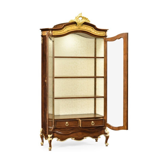 French Provincial Mahogany Armoire