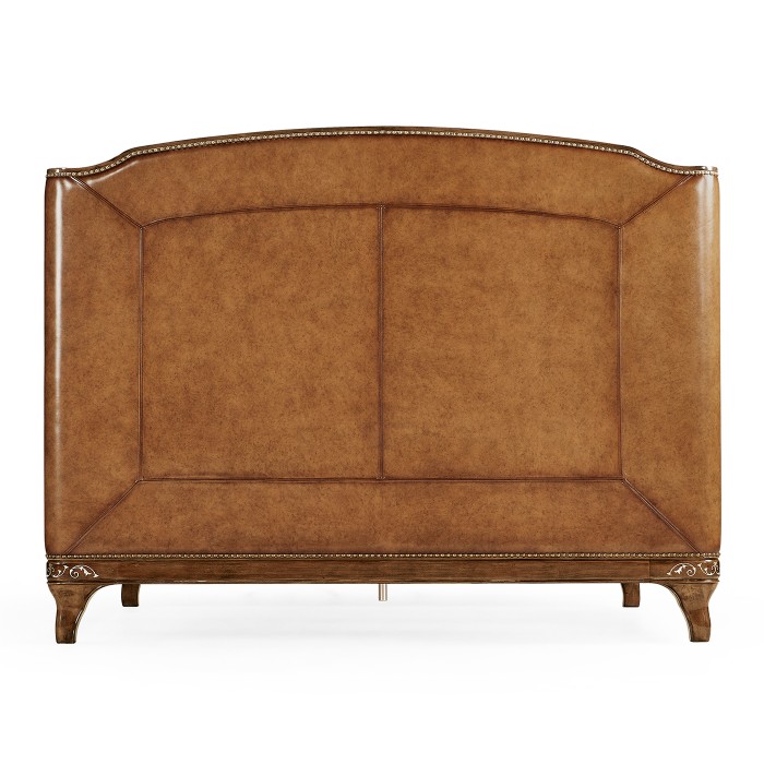 Louis XV Style Burl Walnut US King Bed