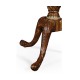 Mahogany Oval Marquetry Lamp Table