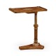 Burl & Mother of Pearl Adjustable Sofa/Bed Table