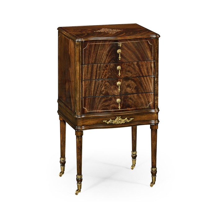 Mahogany Jewellery Collectors Cabinet