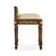 Burl & Mother of Pearl Dressing Stool