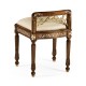 Burl & Mother of Pearl Dressing Stool