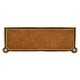 Napolean III mahogany and brass console