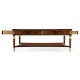 Mahogany William IV style gilded square coffee table