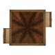 Mahogany William IV style gilded square coffee table