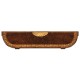 Louis IV style narrow mahogany & gilded console