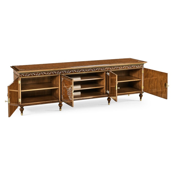 Low Burr & Mother of Pearl Entertainment Unit